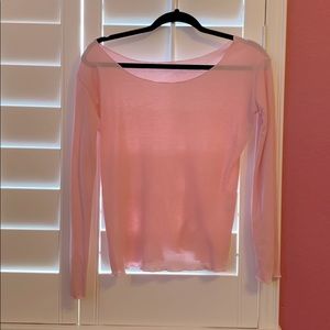 Ballet Rosa Pink Sweater Warm Up